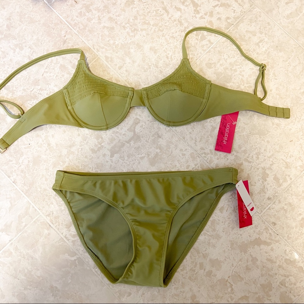 Xhilaration green bikini